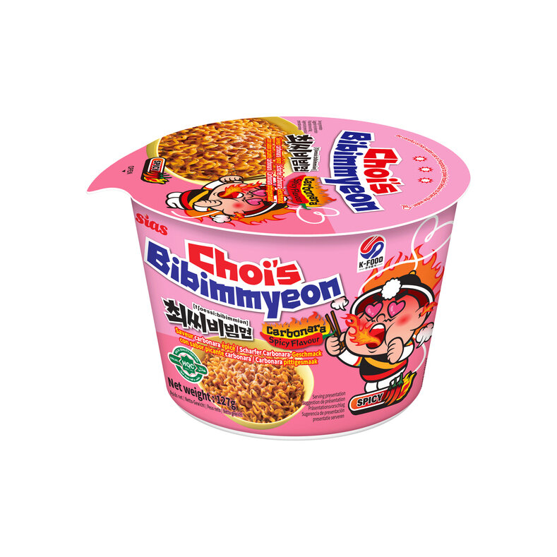 Choi‘s Bibimmyeon Instant Nudeln Carbonara Bowl